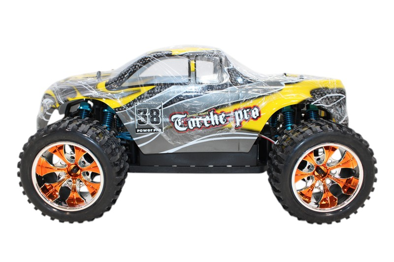 Amewi Torche Pro Monstertruck Rc Auto 4 Wd Brushless 70 Km/H Li Po Siehe Text/Foto C-Ware - 4260189060325
