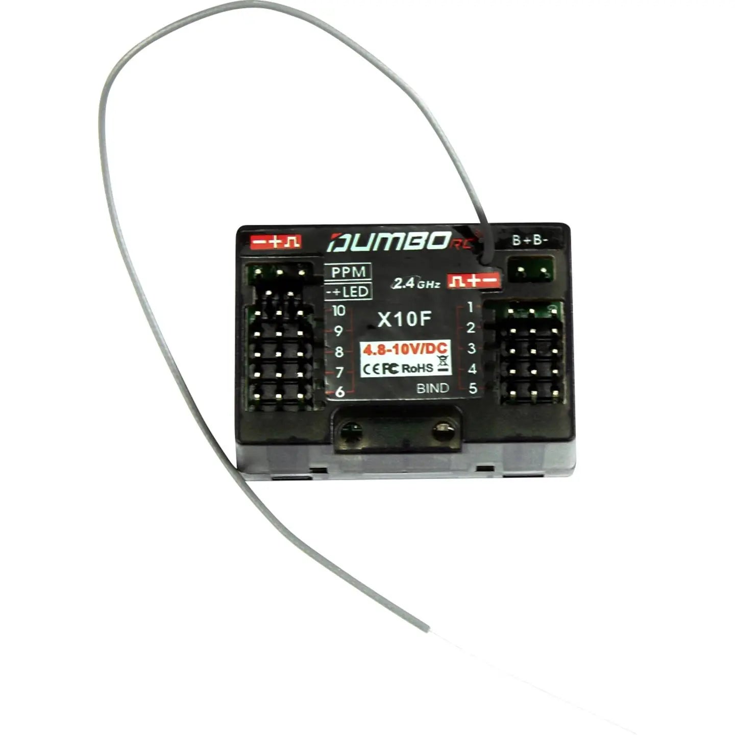 B-Ware Amewi Empfänger Receiver X10 F 10 Kanal Fernsteuerung Telemetrie Pwm Ppm 2,4 G Hz - 4262408978961