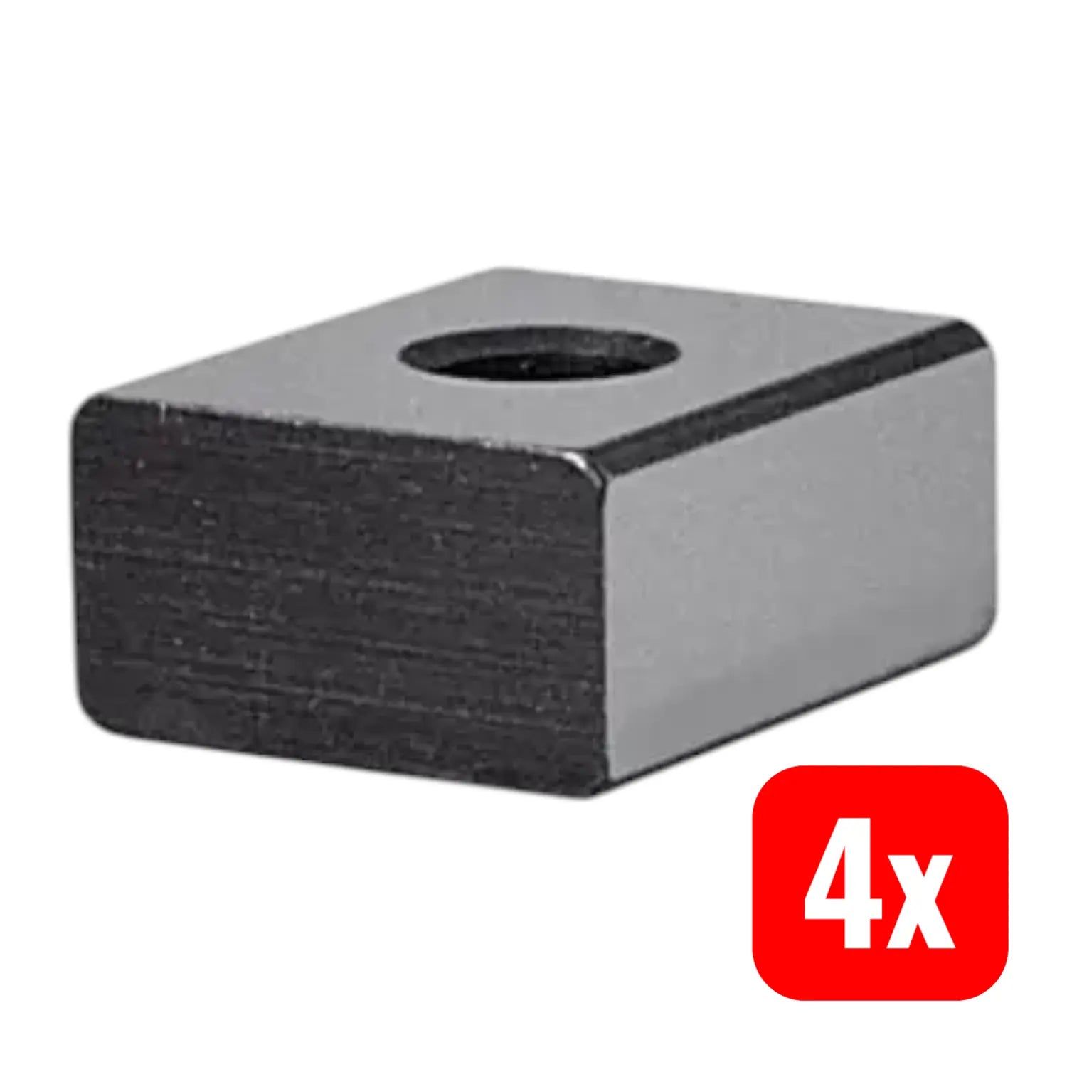 B-Ware Amf Nutenstein Flachschraube Nutstein Vorrichtung Maschinen 18mm 6322 B 4 Stück - 4020772071738