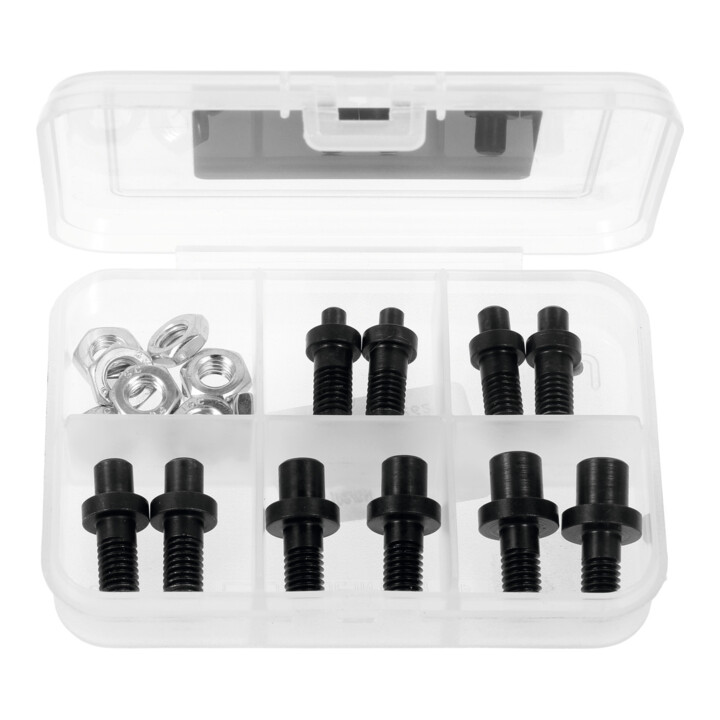 B-Ware Amf Sortierbox Aufbewahrungsbox Zapfen Muttern 20 Teilig Kunststoff M6 8mm       - 4020772050665