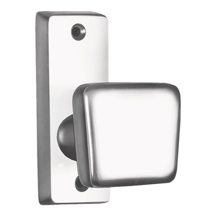 Amf Türknopf Griff Knauf Leichtmetall Naturfarbig Modell 495 Fest Drehbar 47mm