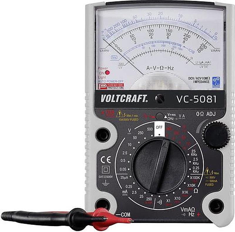 B-Ware Voltcraft Analog Multimeter Vc 5081 Hand Messgerät Multimeter Siehe Text - 4016139187310