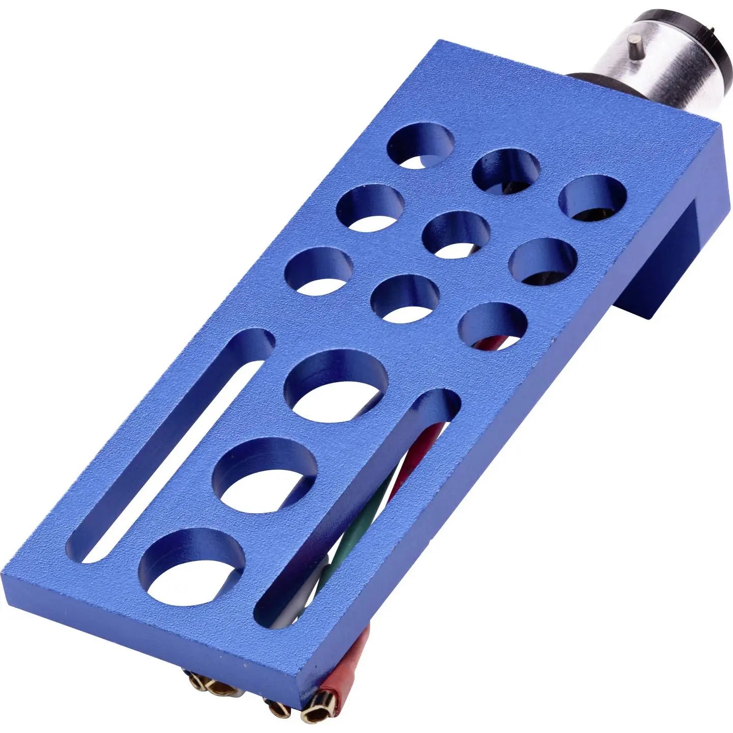 B-Ware Analogis Headshell Systemträger Tonabnehmerträger Blau Aluminium Sme Hs 27 - 4250013757804