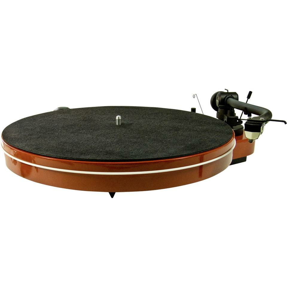 Analogis Mat Six Plattentellerauflage Plattentellermatte Turntabeauflage Leder B-Ware - 4250013761238