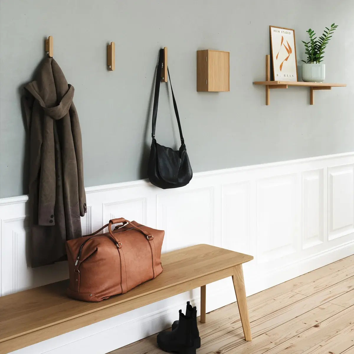 B-Ware Andersen Regal Wandboard Wandregal A Light Eiche Geölt Möbel Ablage Wohnzimmer - 5713524043112