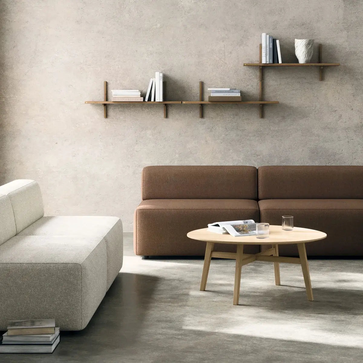 B-Ware Andersen Regal Wandboard Wandregal A Light Eiche Geölt Möbel Ablage Wohnzimmer - 5713524043112