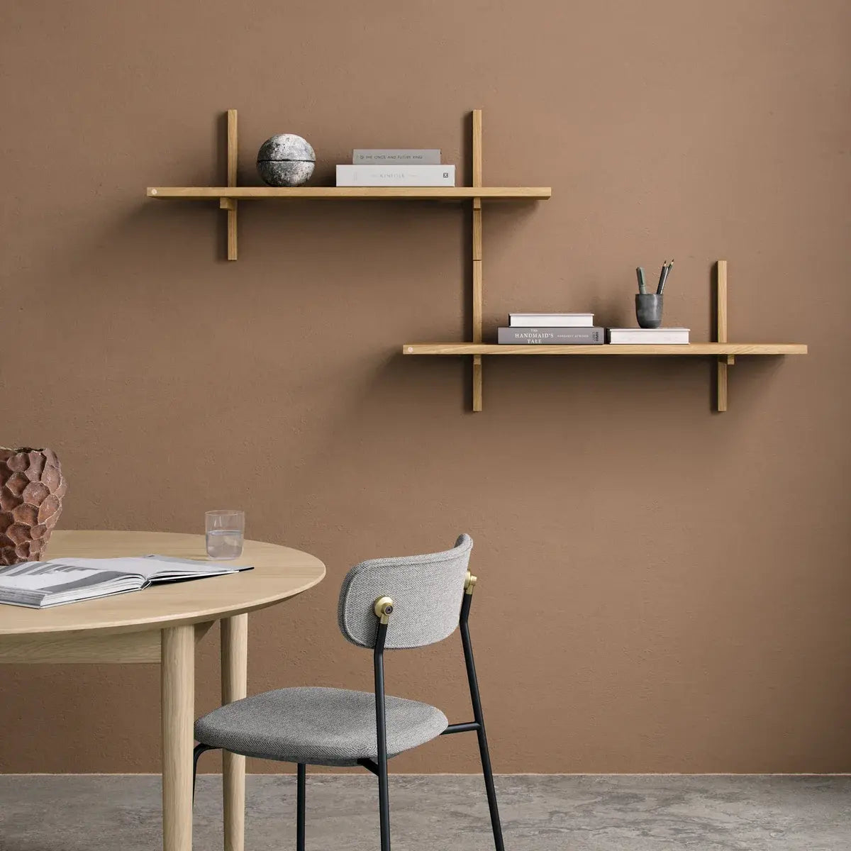 B-Ware Andersen Regal Wandboard Wandregal A Light Eiche Geölt Möbel Ablage Wohnzimmer - 5713524043112