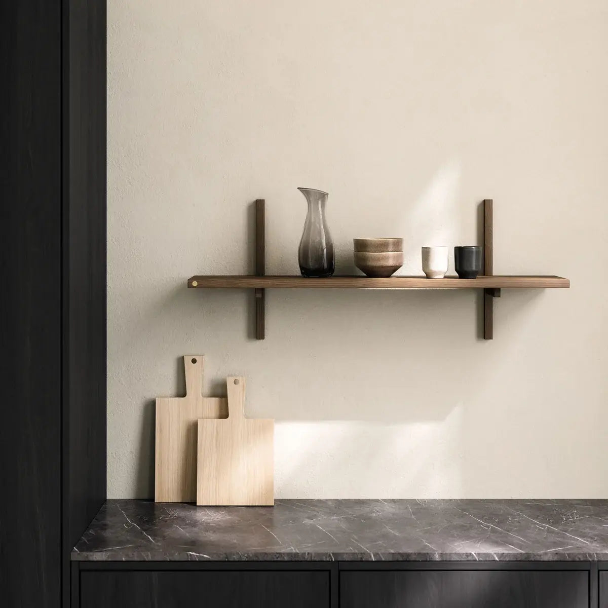B-Ware Andersen Regal Wandboard Wandregal A Light Eiche Geölt Möbel Ablage Wohnzimmer - 5713524043112