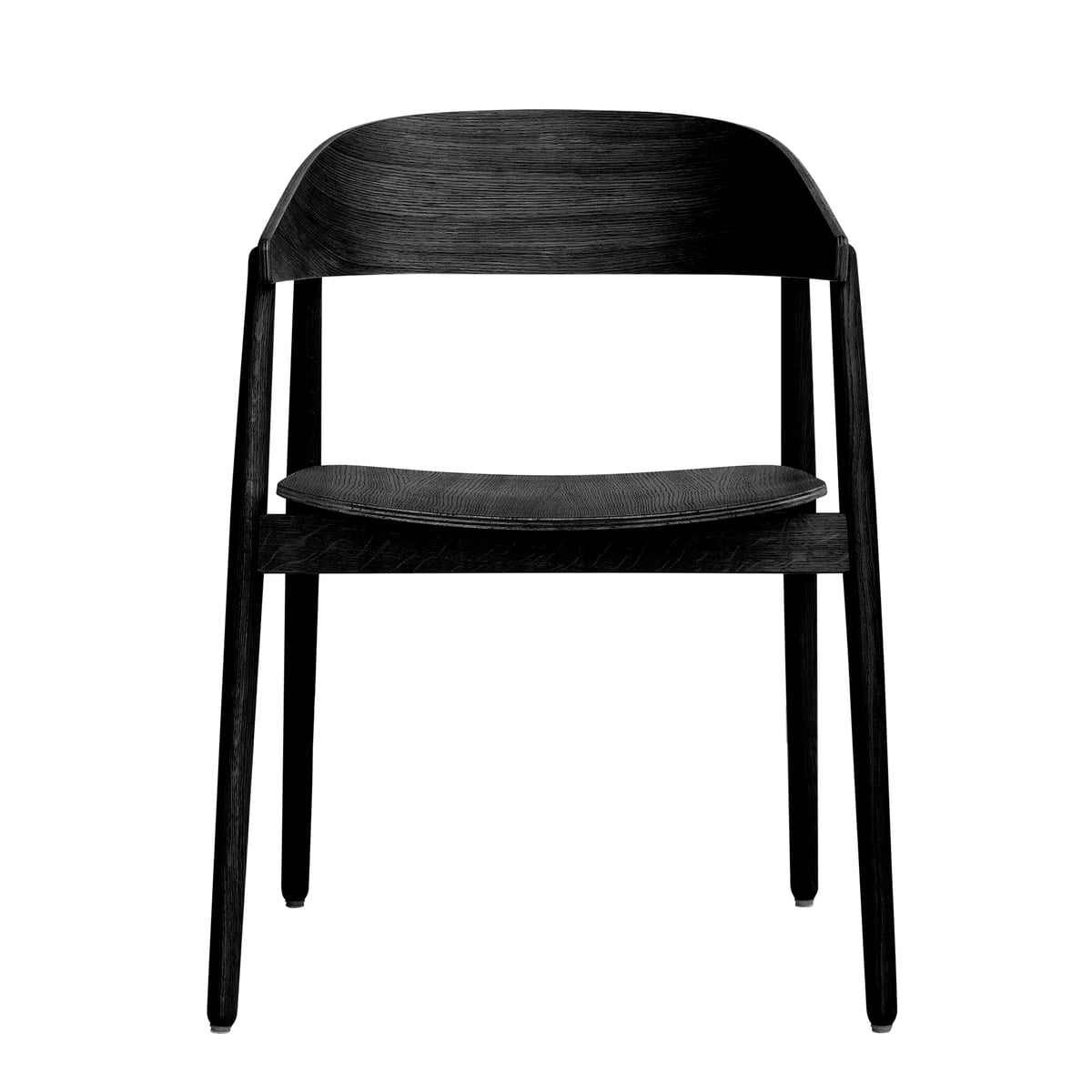 B-Ware Andersen Furniture   Ac2 Stuhl Eiche Schwarz Lackiert Möbel Wohnzimmerstuhl Deko - 5713524035612
