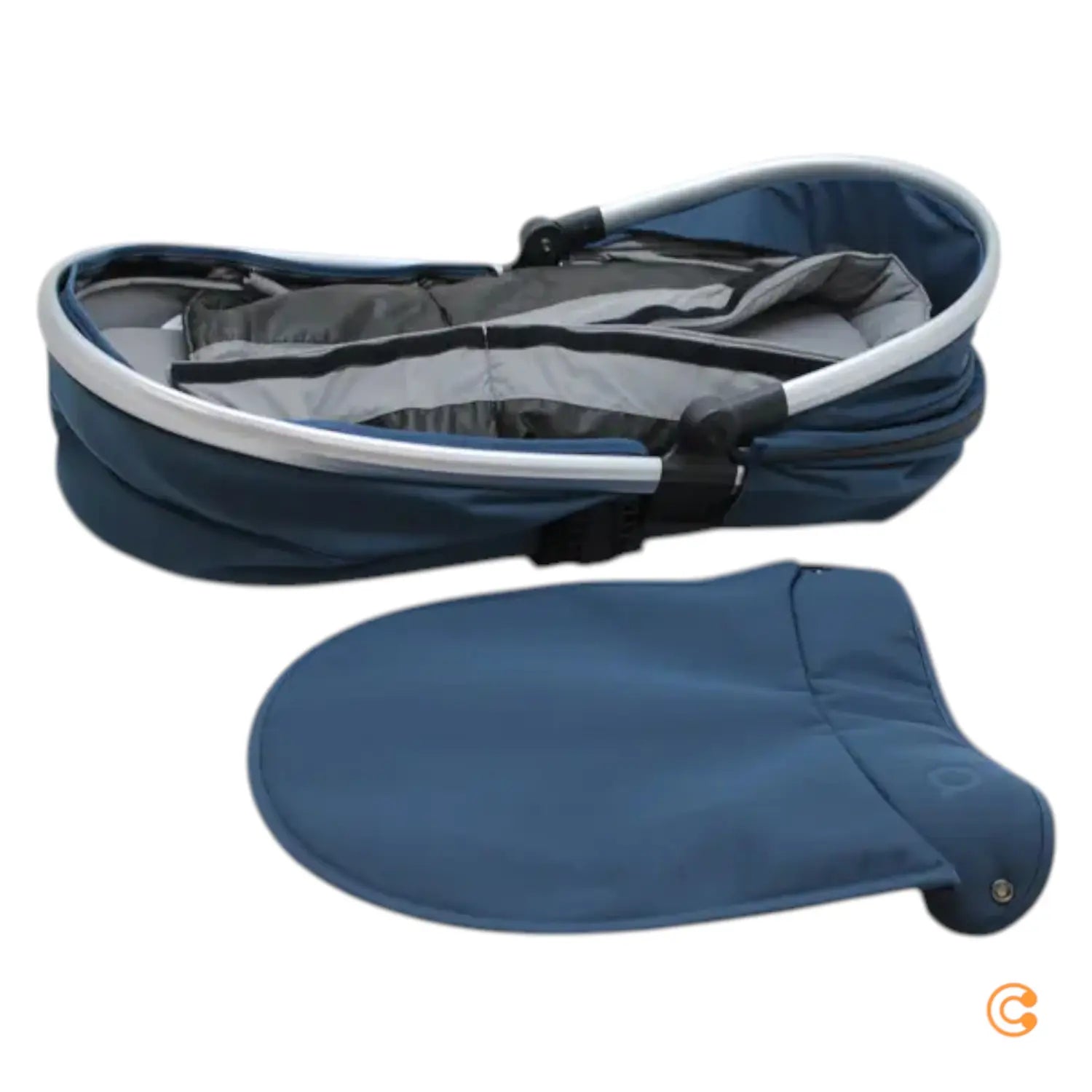 B-Ware Anex Kinderwagen Kombikinderwagen Sportsitz Babywanne Denim Siehe Text/Foto - 5902280015161