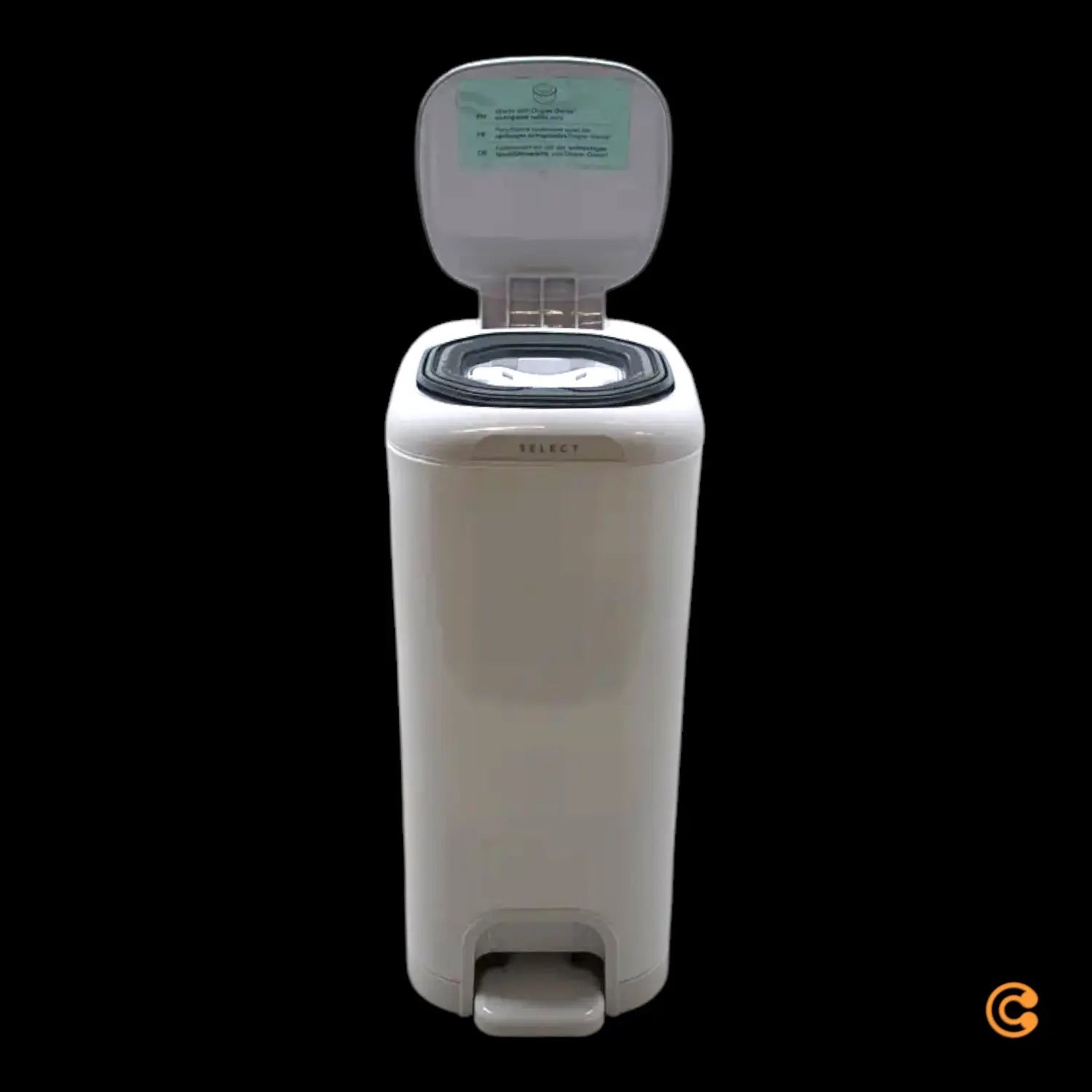 B-Ware Angelcare Edelstahl Windelbehälter Diaper Genie Select Xl Windeleimer Einsatz - 666594211323