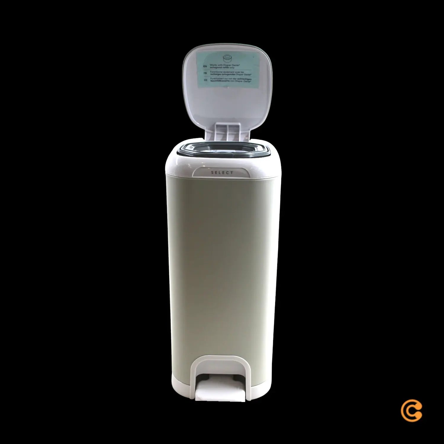 B-Ware Windeleimer Eimer Diaper Genie Angelcare Select Xl Nachfüllkassette Stone Grey - 666594211378