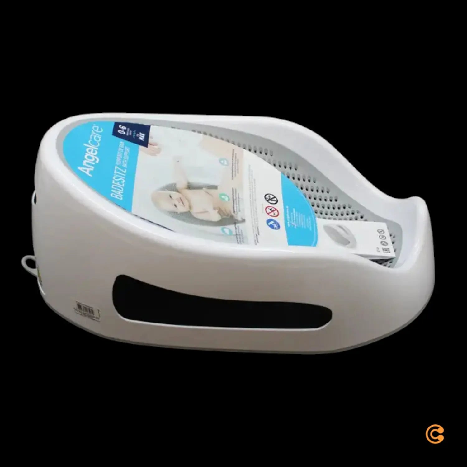 B-Ware Angelcare Großer Badesitz Light Grey Badewannensitz Rutschschutz - 666594205919