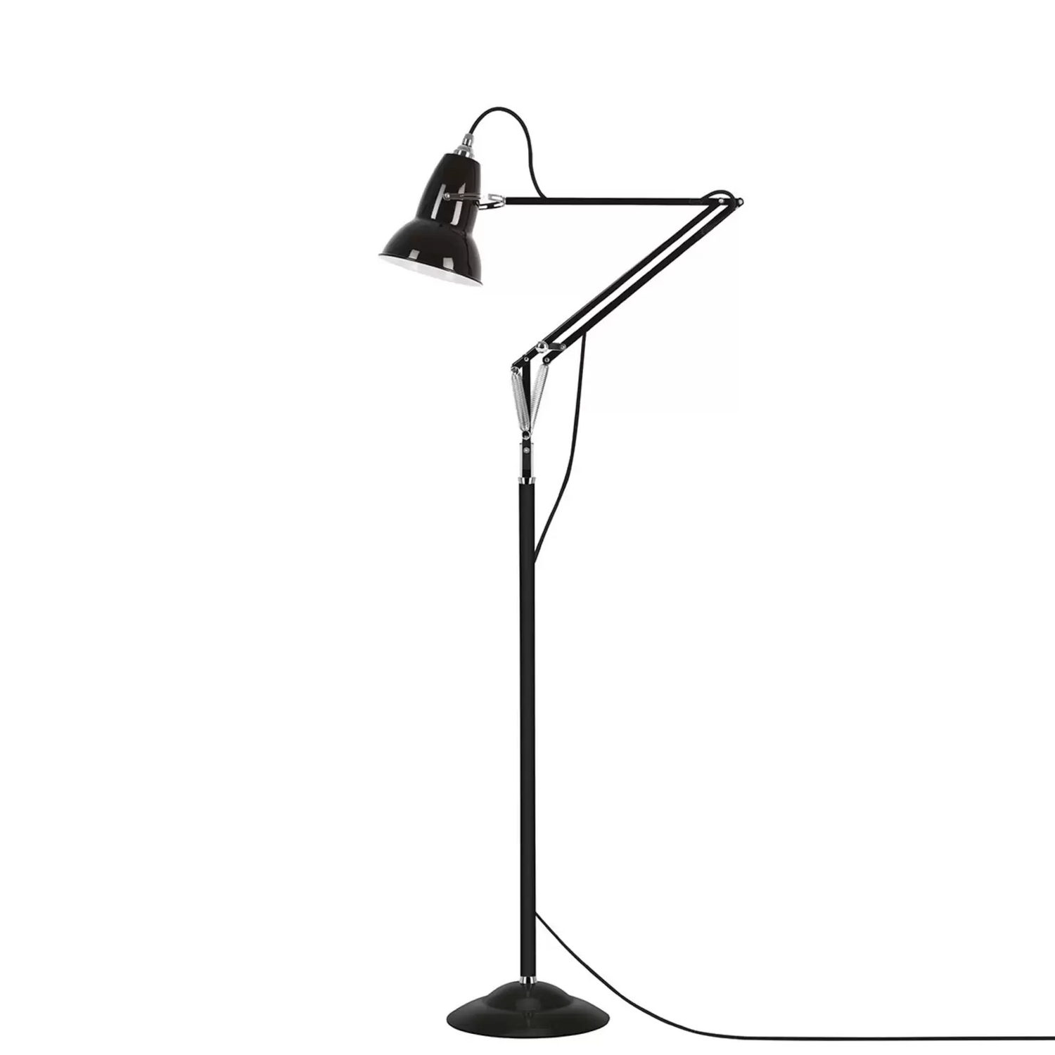 B-Ware Anglepoise Original 1227 Stehlampe Stehleuchte Sandleuchte Lampe Samtschwarz - 5019644316458