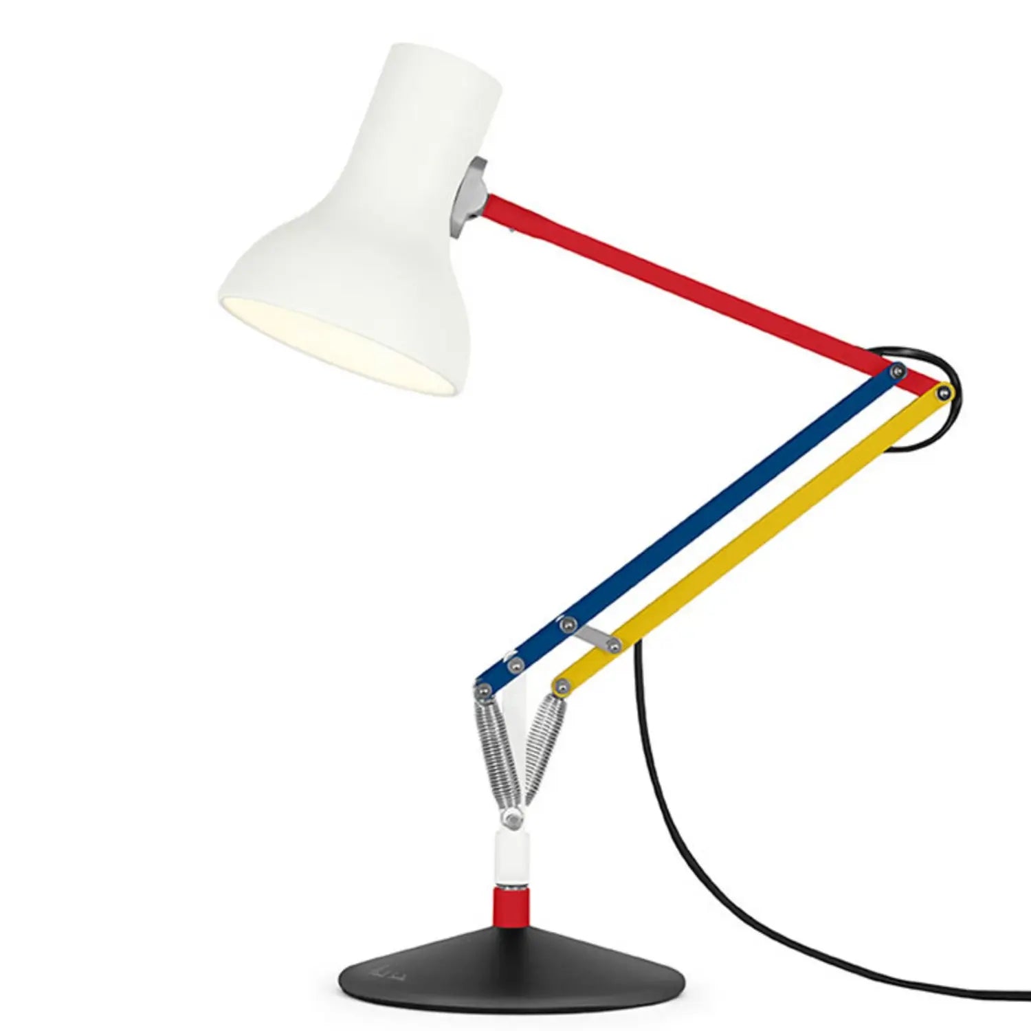 B-Ware Anglepoise Tischleuchte Lampe Typ 75 Mini Paul Smith 3 Weiß Bunt Arbeitsleuchte - 5019644324767