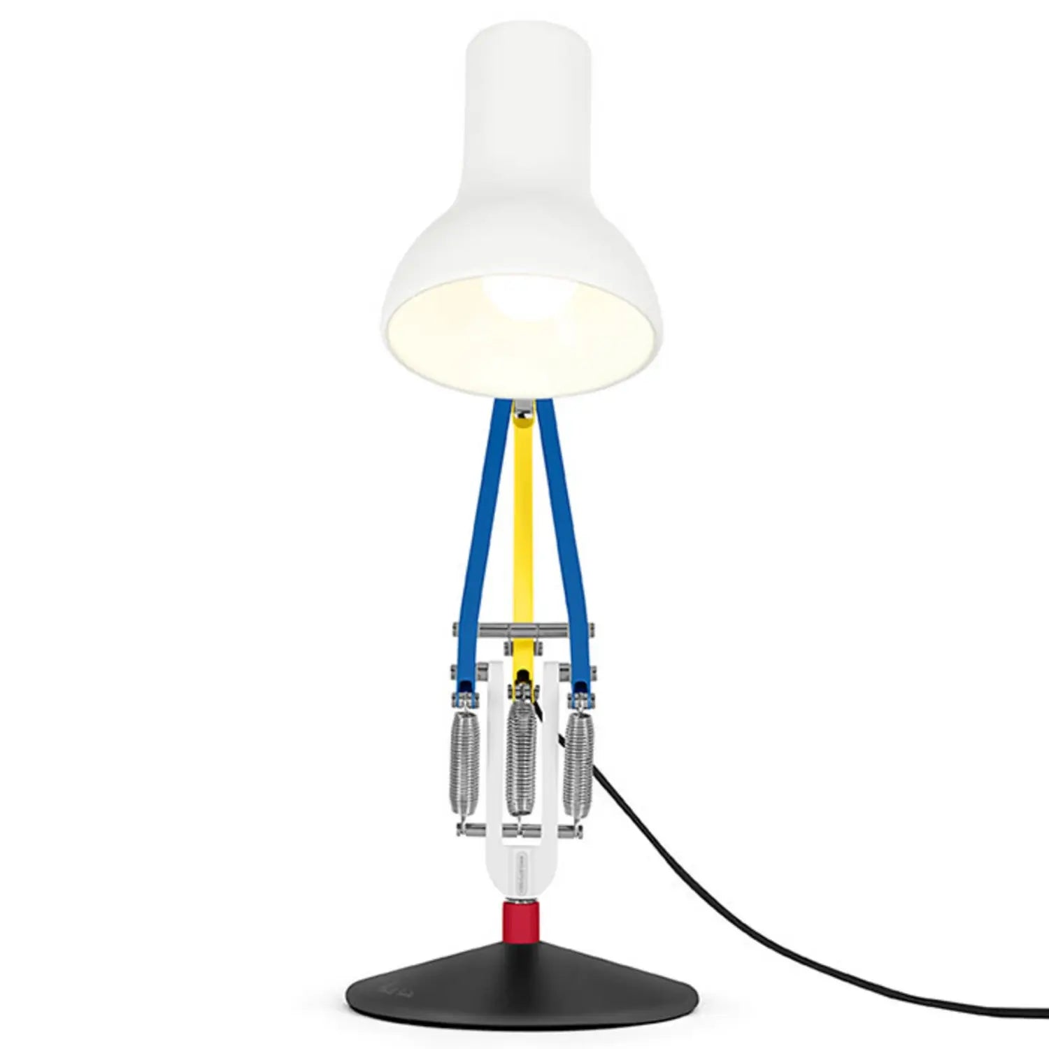 B-Ware Anglepoise Tischleuchte Lampe Typ 75 Mini Paul Smith 3 Weiß Bunt Arbeitsleuchte - 5019644324767