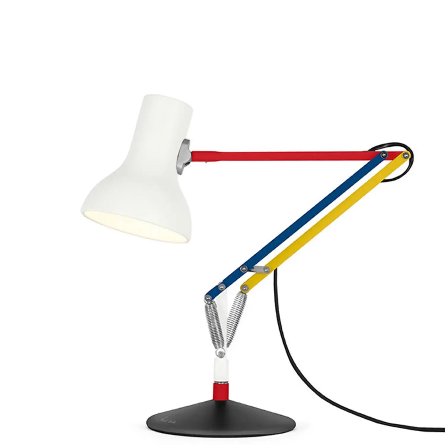 B-Ware Anglepoise Tischleuchte Lampe Typ 75 Mini Paul Smith 3 Weiß Bunt Arbeitsleuchte - 5019644324767