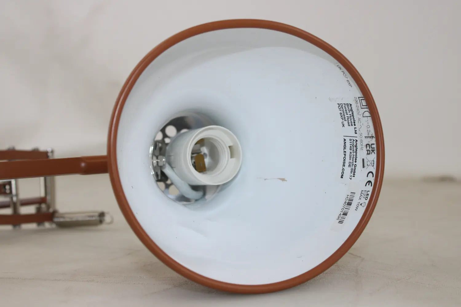 B-Ware Anglepoise Type 75 Margaret Howell Stehleuchte Standlampe Leuchte Sienna Matt - 5019644328857