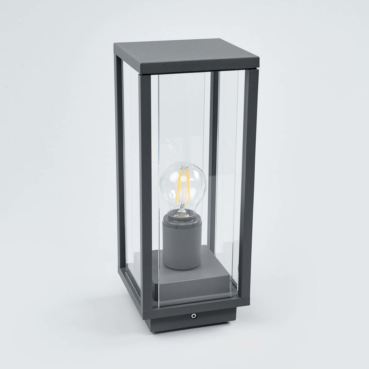 B-Ware Lucande Annalea Sockelleuchte Wegeleuchte Gartenleuchte Lampe E27 Eckige Form - 4251096528596