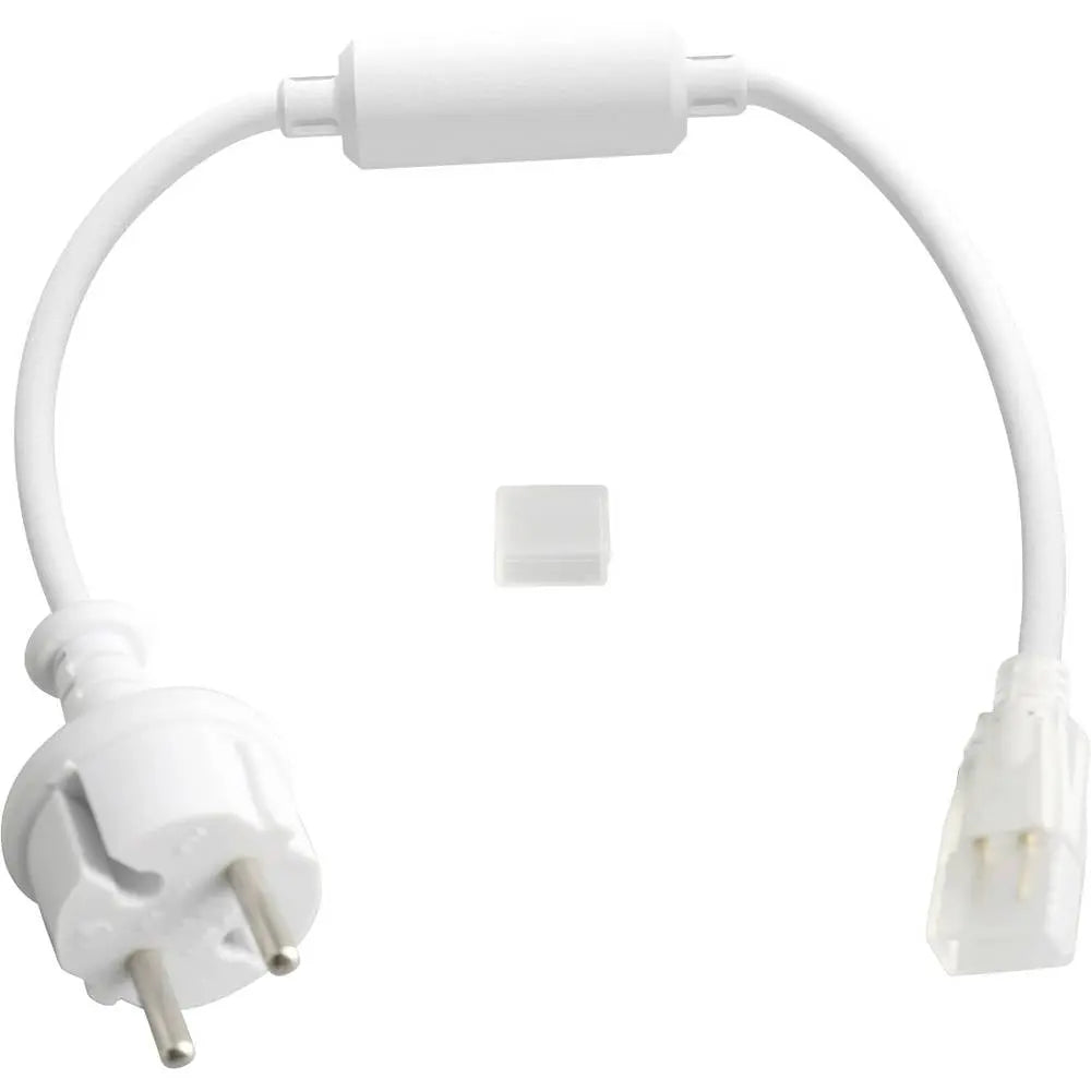 B-Ware Evn Anschlusskabel Leitung Lichttechnik Led Strip Endkappe 50cm 230 V 2 Stück - 4037293033824
