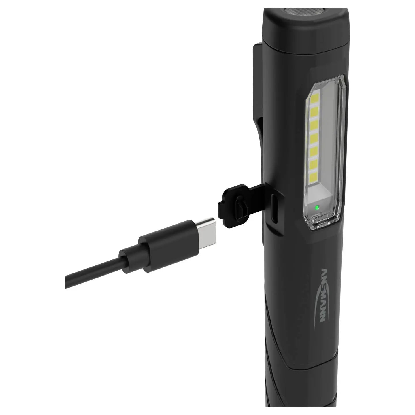 B-Ware Ansmann Penlight Taschenlampe Led Akku Werkstattleuchte Inspektionslampe Schwarz - 4013674189854
