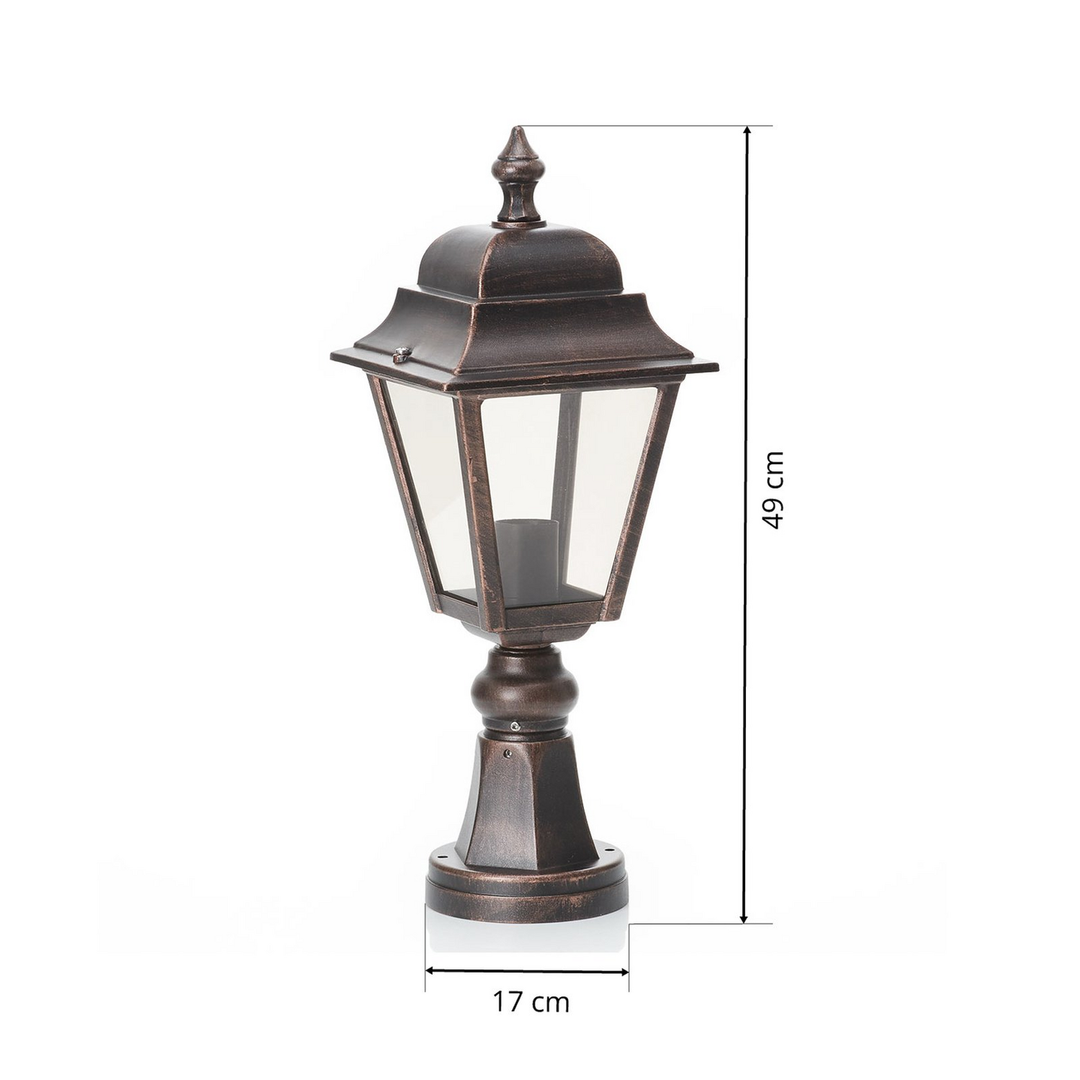 Lcd Antik Wirkende Sockelleuchte Toulouse Wegeleuchte Lampe Leuchte Spot Licht B-Ware - 8033239084888