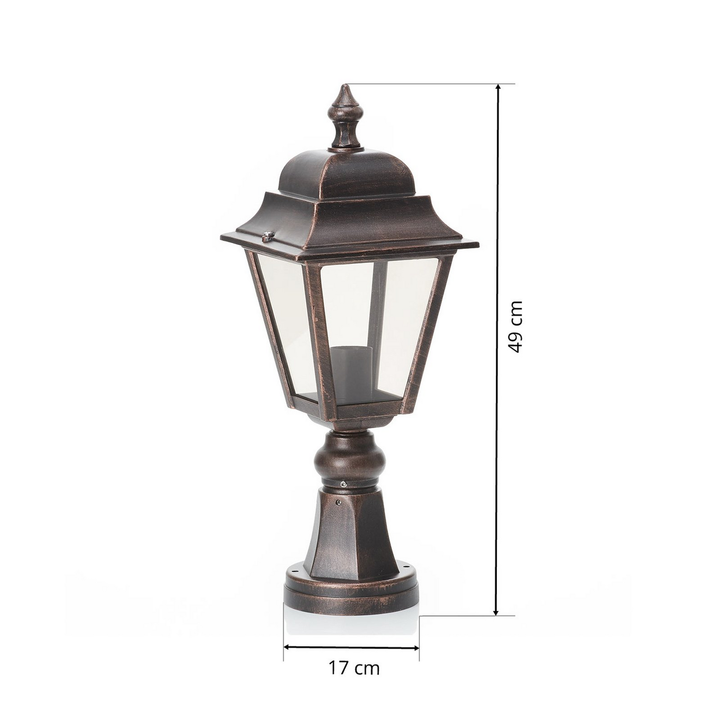 Lcd Antik Wirkende Sockelleuchte Toulouse Wegeleuchte Lampe Leuchte Spot Licht B-Ware - 8033239084888