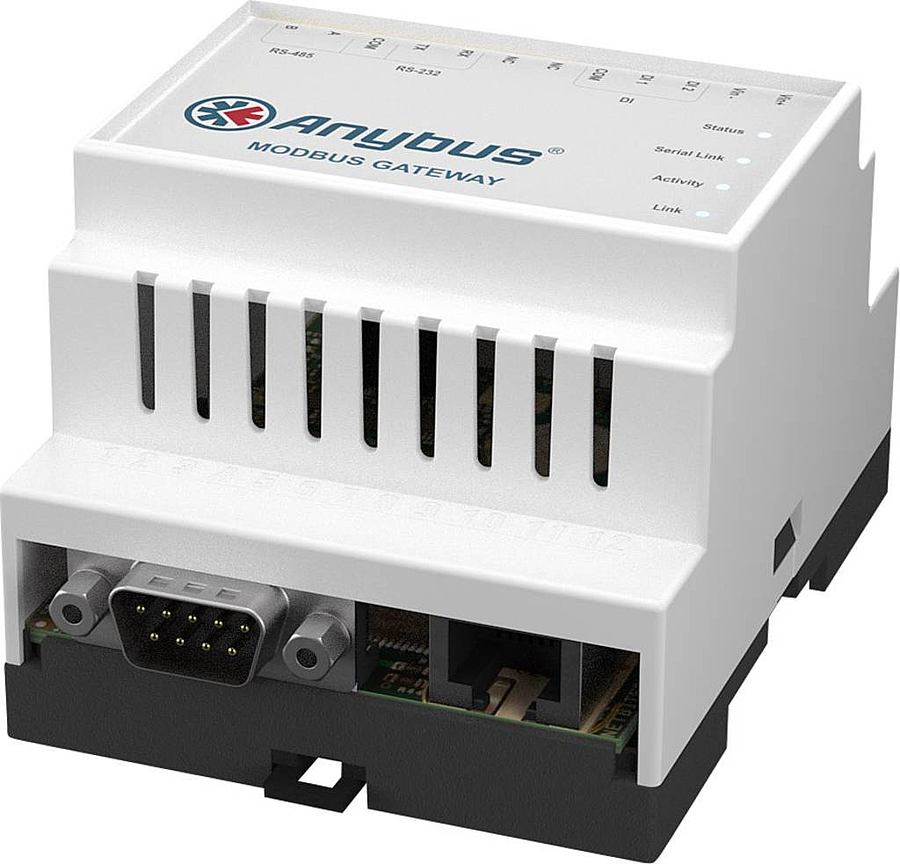 Anybus Ab7702 Gateway Lan Modbus Rs 232 Rs 485 Betriebsspannung 12 V/Dc 24 V/Dc B-Ware - 4016139001135