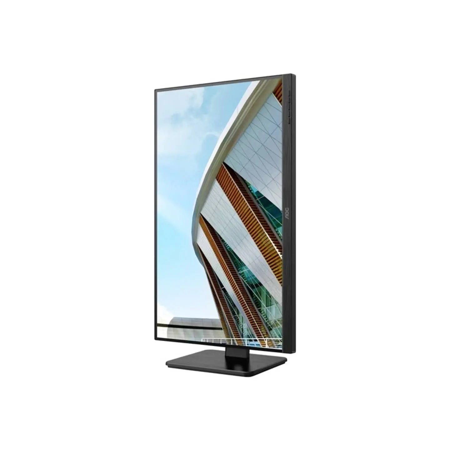B-Ware Aoc Monitor Bildschirm Led Display 24 Zoll Full Hd Va Schwarz Höhenverstellbar - 4038986140713