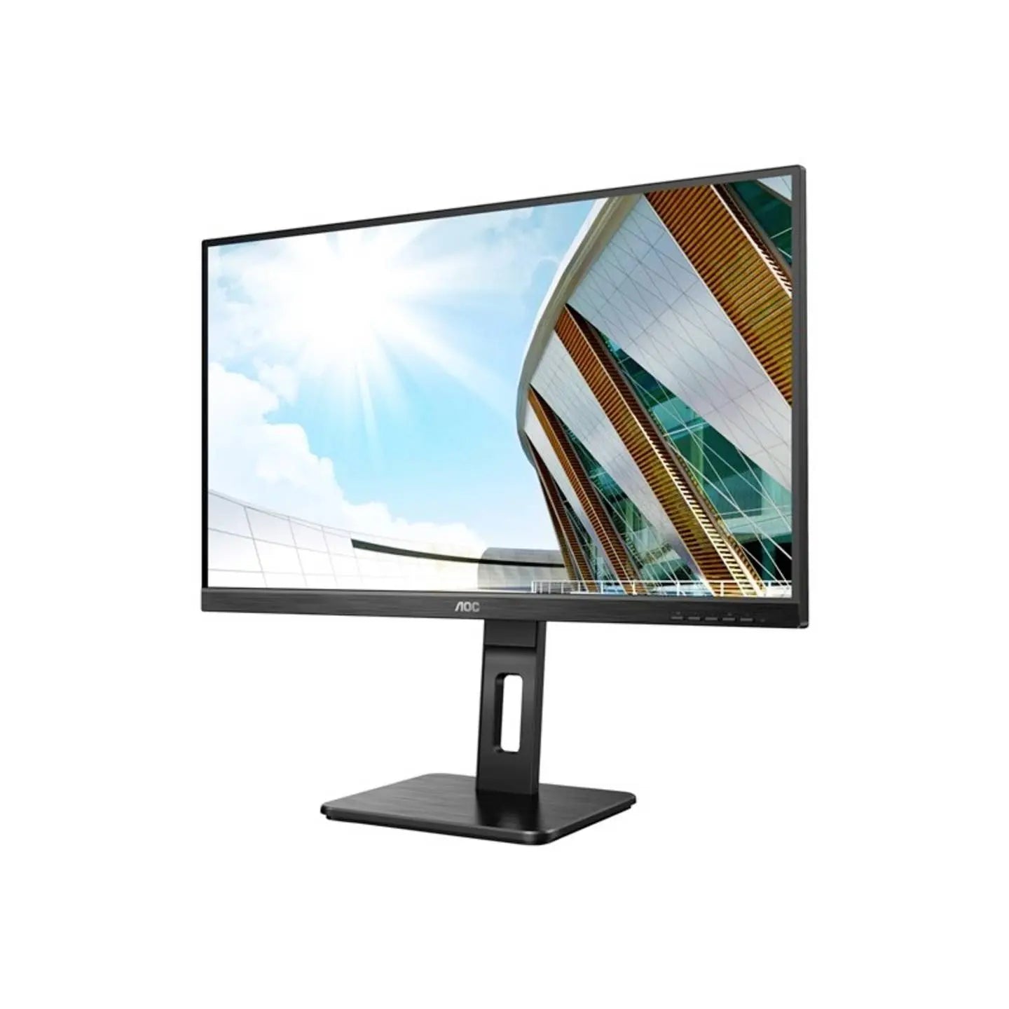 B-Ware Aoc Monitor Bildschirm Led Display 24 Zoll Full Hd Va Schwarz Höhenverstellbar - 4038986140713