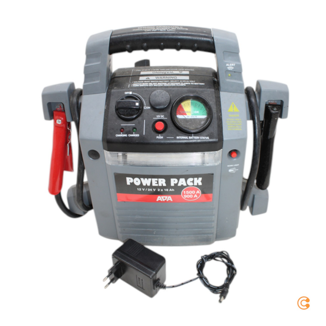 Apa Schnellstartsystem Starthilfe Gerät Starthilfestrom 12 V 1500 A Defektware D-Ware - 4006132165248