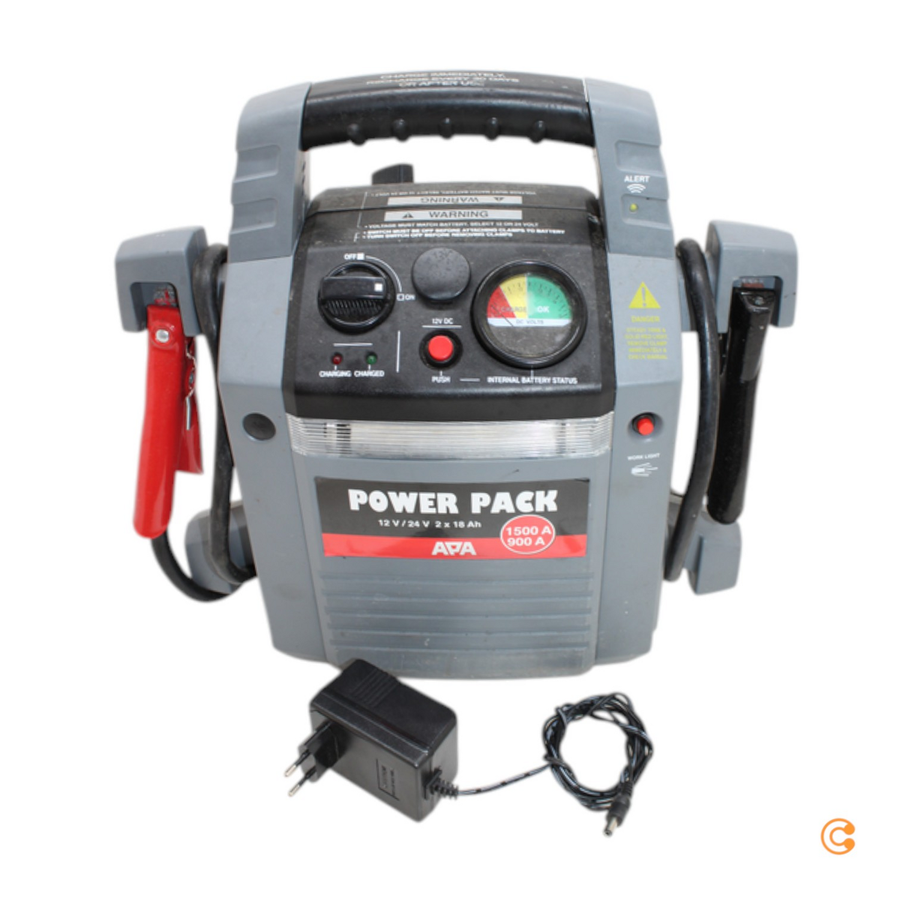 Apa Schnellstartsystem Starthilfe Gerät Starthilfestrom 12 V 1500 A Defektware D-Ware - 4006132165248