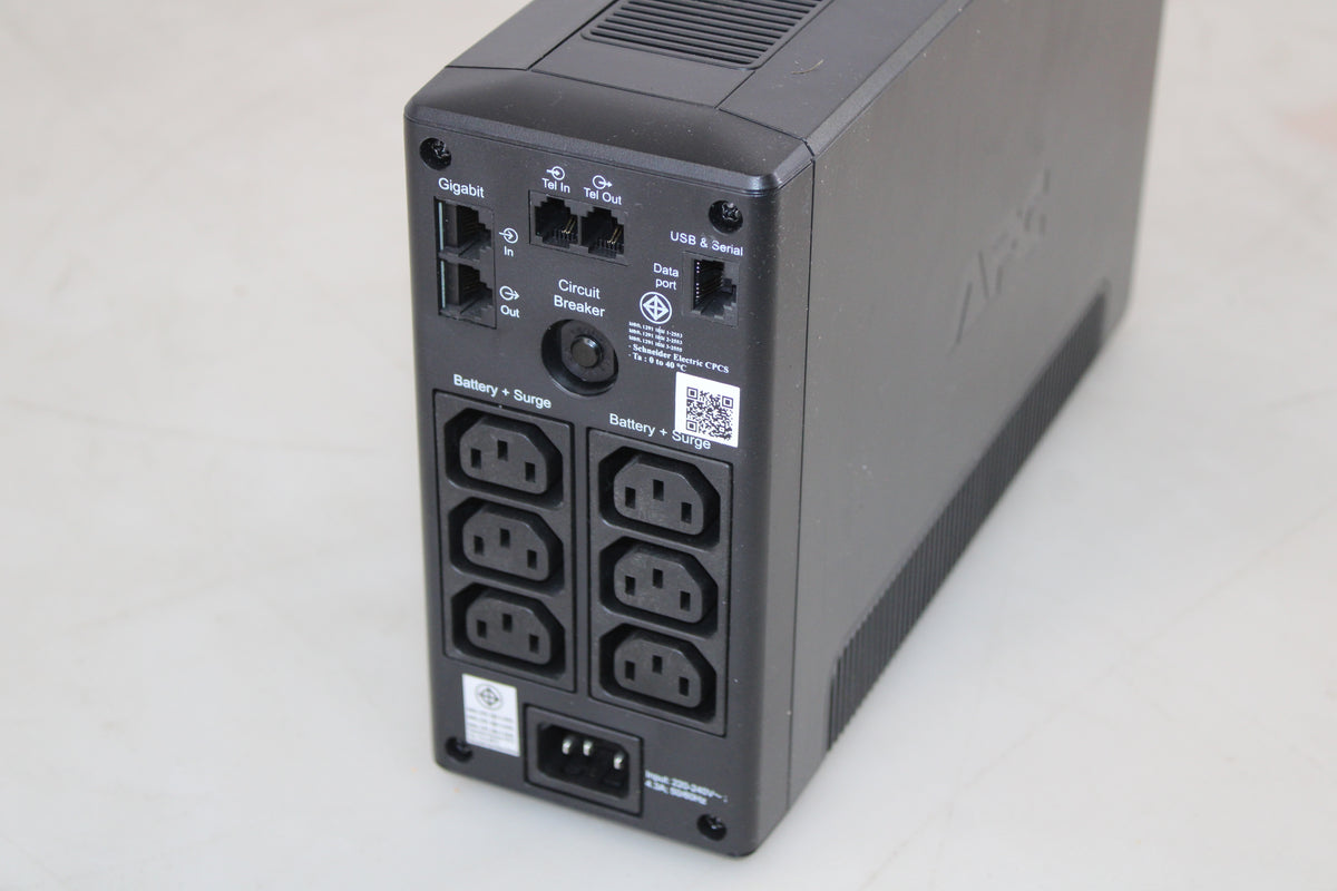 APC BR650MI USV 650 VA mit LCD Display und automatischer Spannungsregulierung - 0731304346937