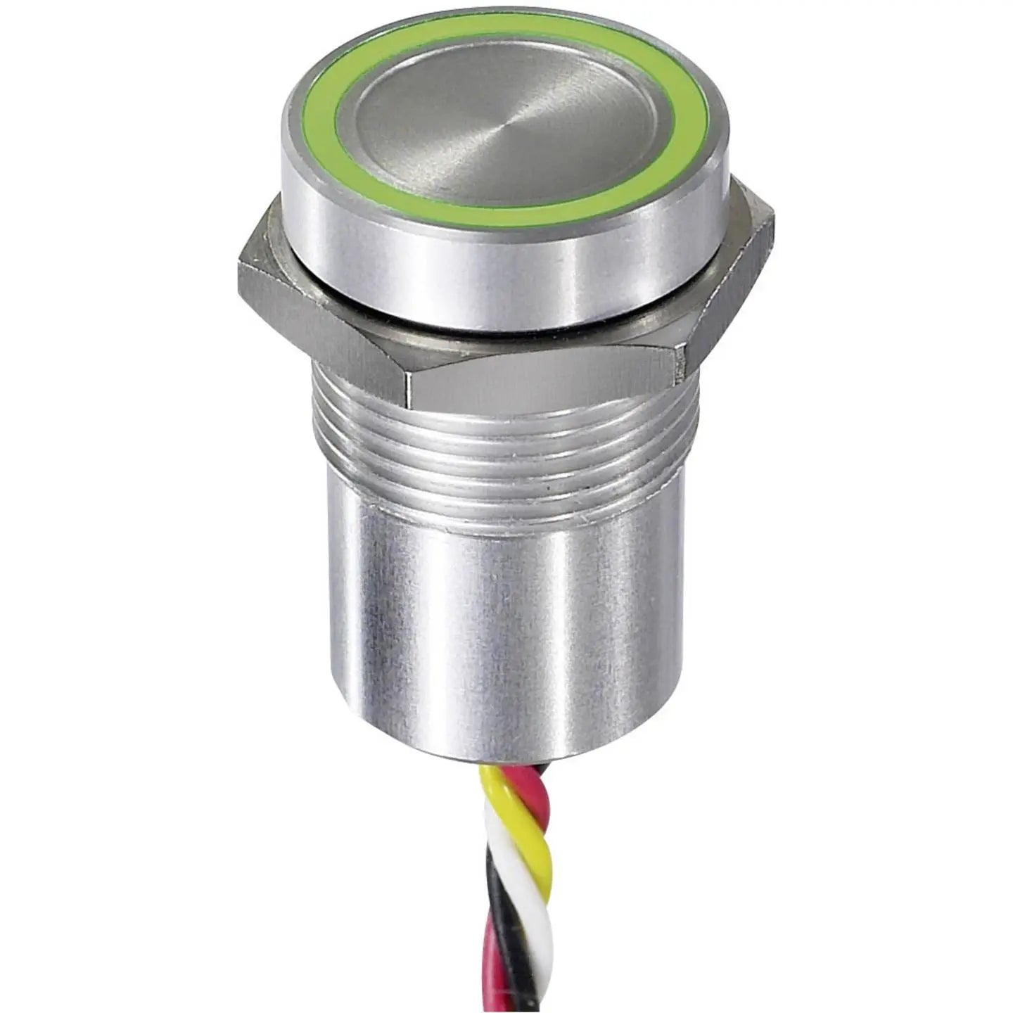 B-Ware Apem Sensortaster Schalter Kapazitiv Led Aluminium Grün Cpb1110000 Ngsc - 4016138900293