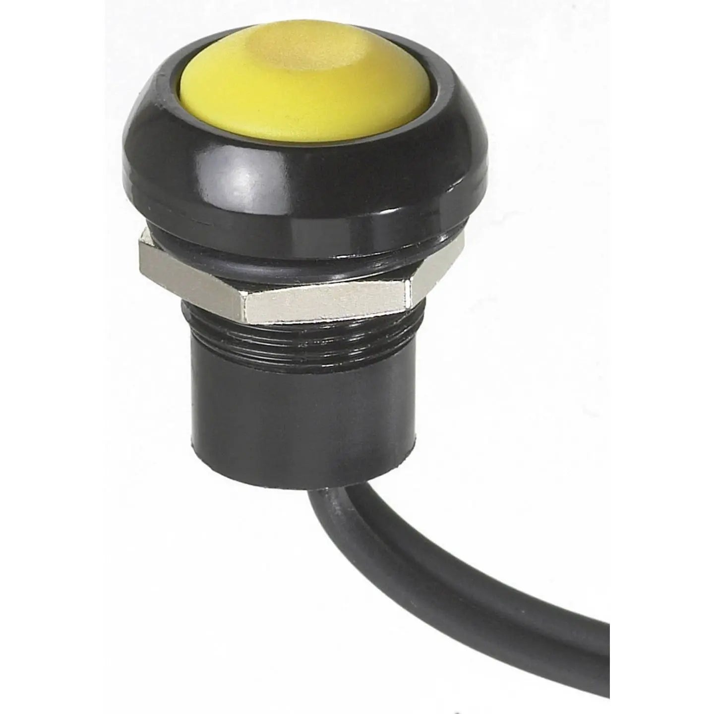 B-Ware Apem Drucktaster Taster Icr3 Sad7 1 Weiß Rund Gewölbt Schraubmontage Tastend Ip67 - 2050001533647