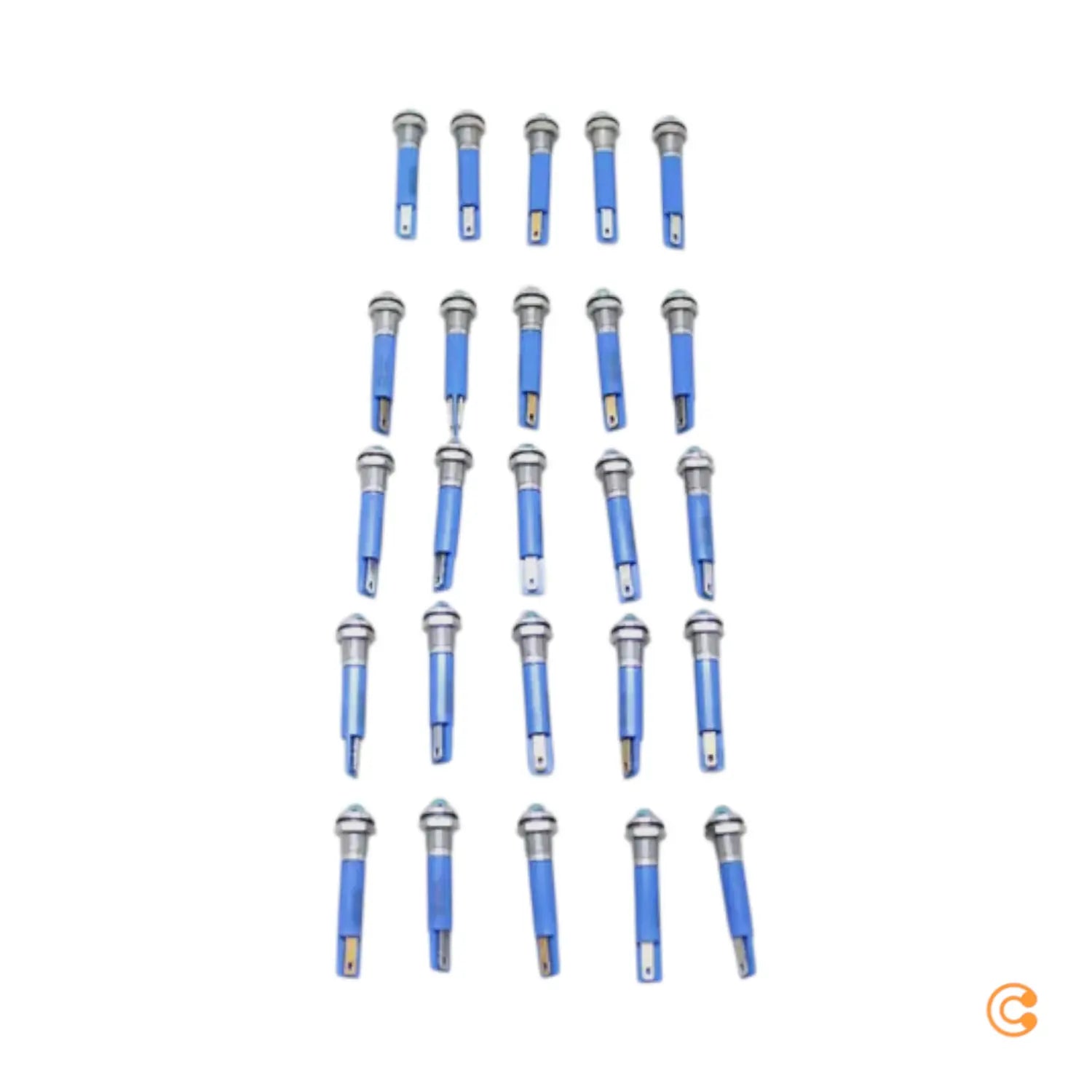 B-Ware Apem Q8 P1 Cxxb24 E Led Signalleuchte Blau Prominent 1600 Mcd 8 Mm 24 Vdc 25 Stück - 1