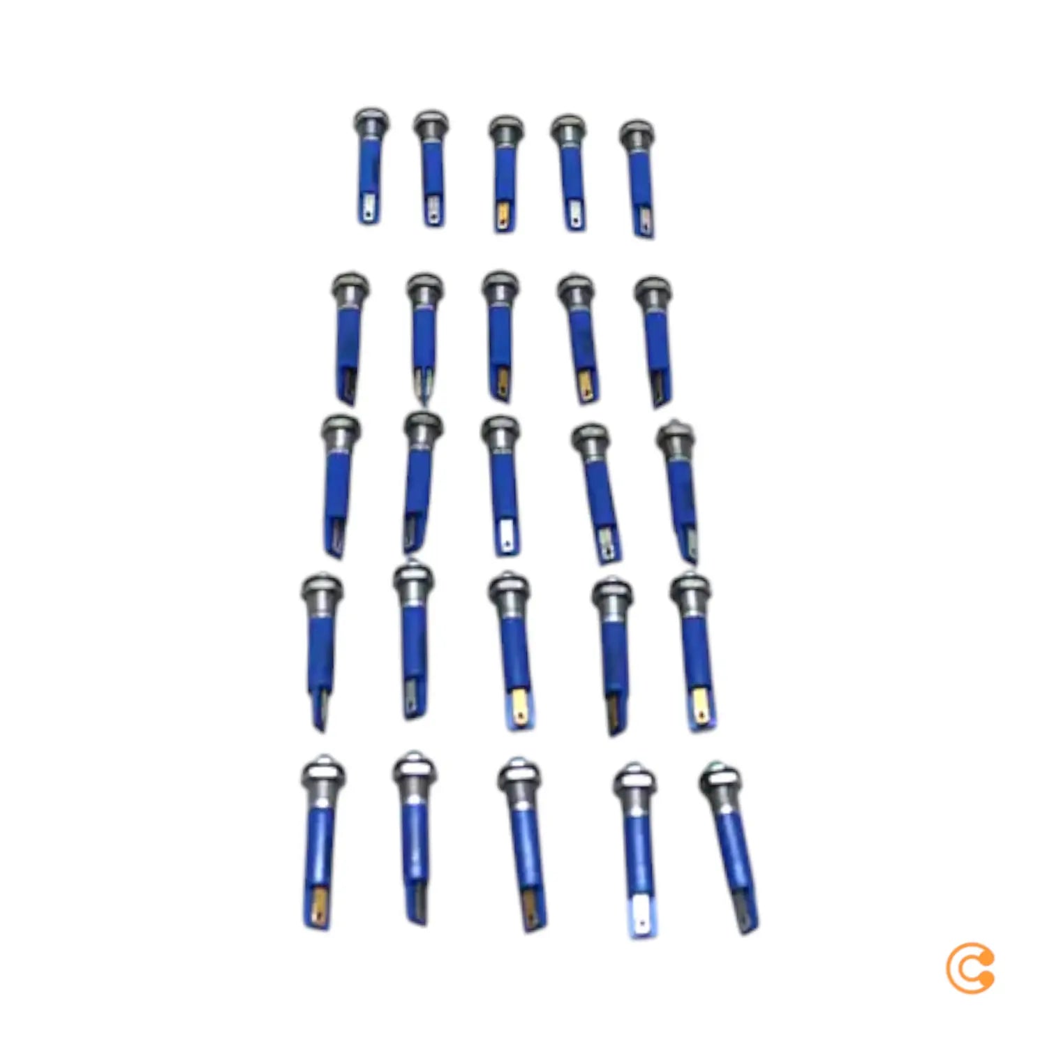 B-Ware Apem Q8 P1 Cxxb24 E Led Signalleuchte Blau Prominent 1600 Mcd 8 Mm 24 Vdc 25 Stück - 1
