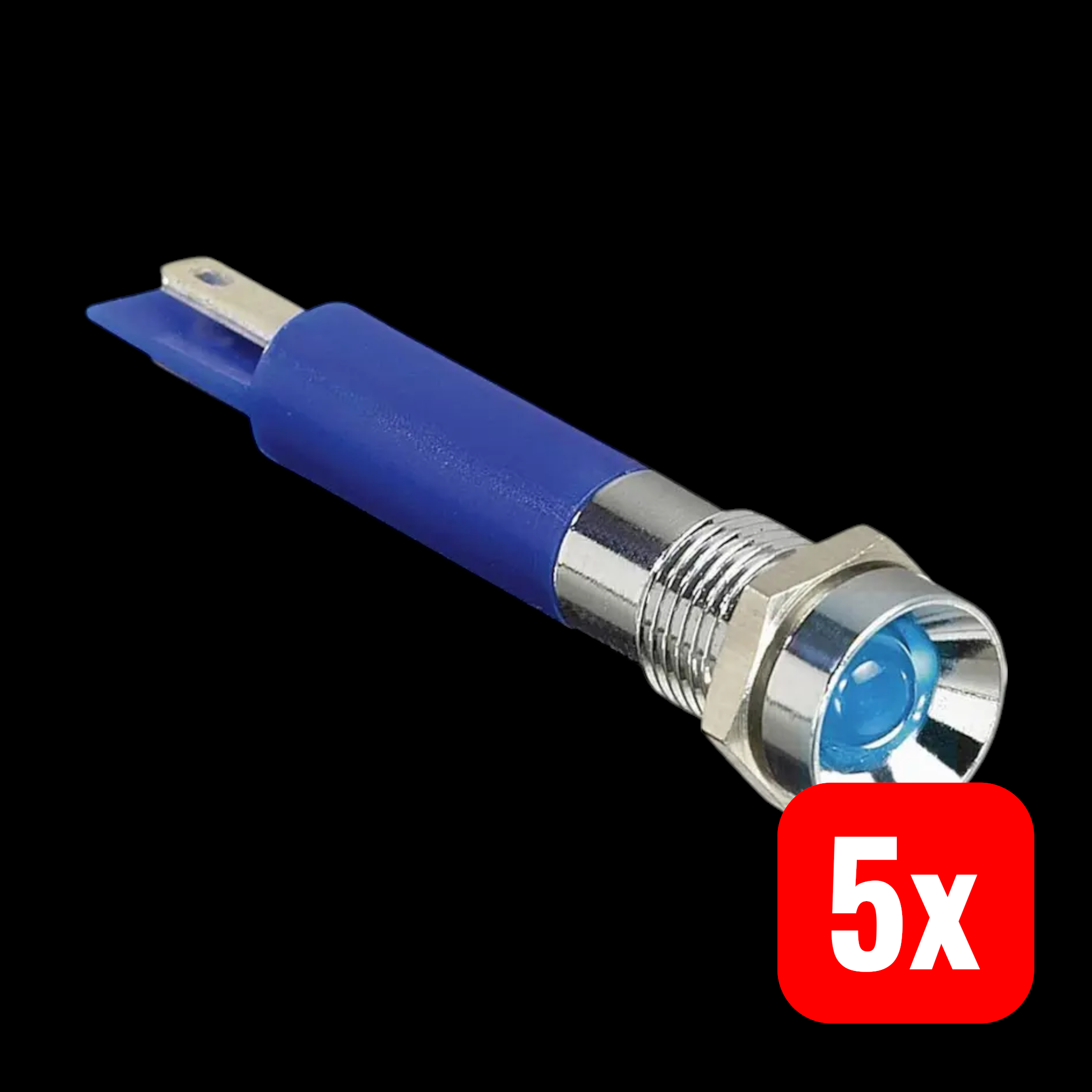 APEM Signalleuchte Kontrollleuchte LED Weiß Q8R1CXXW220E 230 V/AC Chrom 5 STÜCK - 2050002859609