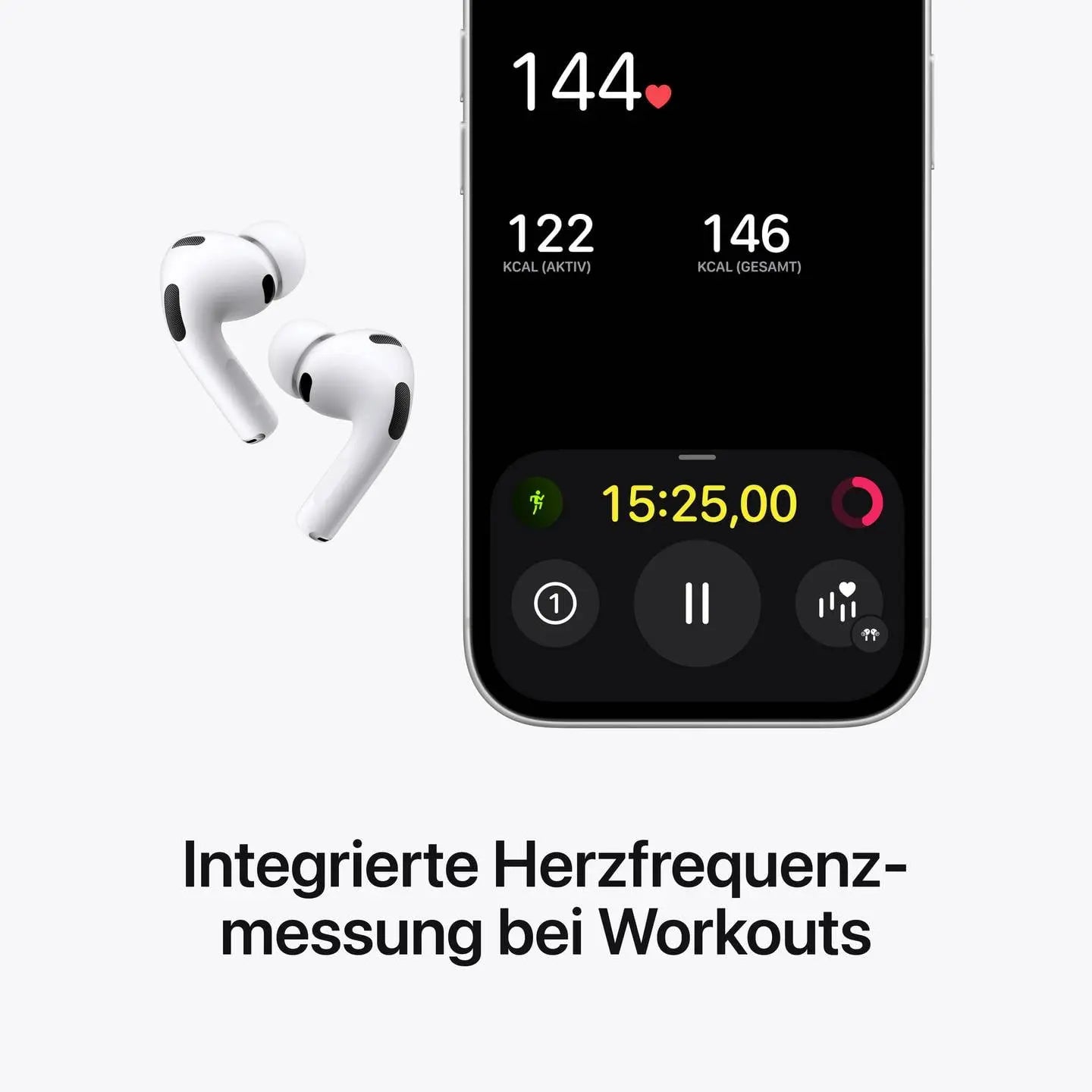 B-Ware Apple Air Pods Kopfhörer Ohrhörer Bluetooth Pro 3 Weiß Noise Cancelling Ladecase - 195950543742
