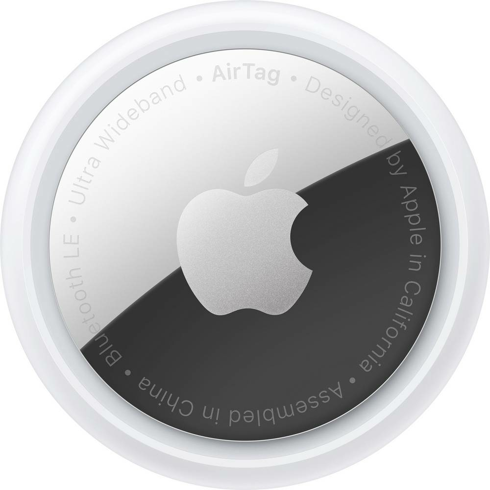 B-Ware Apple Air Tag Peilsender Ortungssender Tracking Ortung Anti Diebstahl Weiß Silber - 190199320246