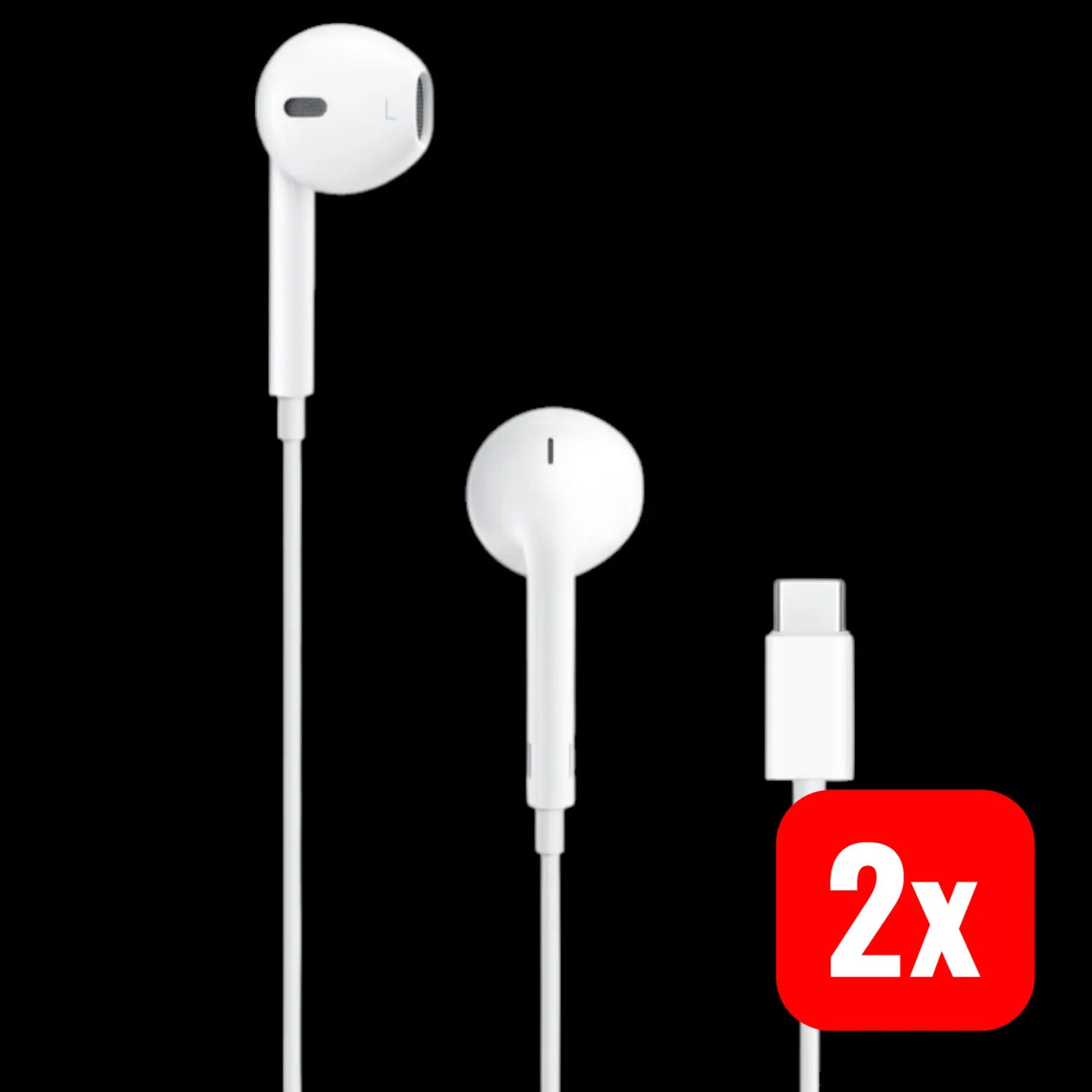 B-Ware Apple Ear Pods In Ear Usb C Kopfhörer Ohrhörer Kabelgebunden Weiß 2 Stück604 - 195949776274