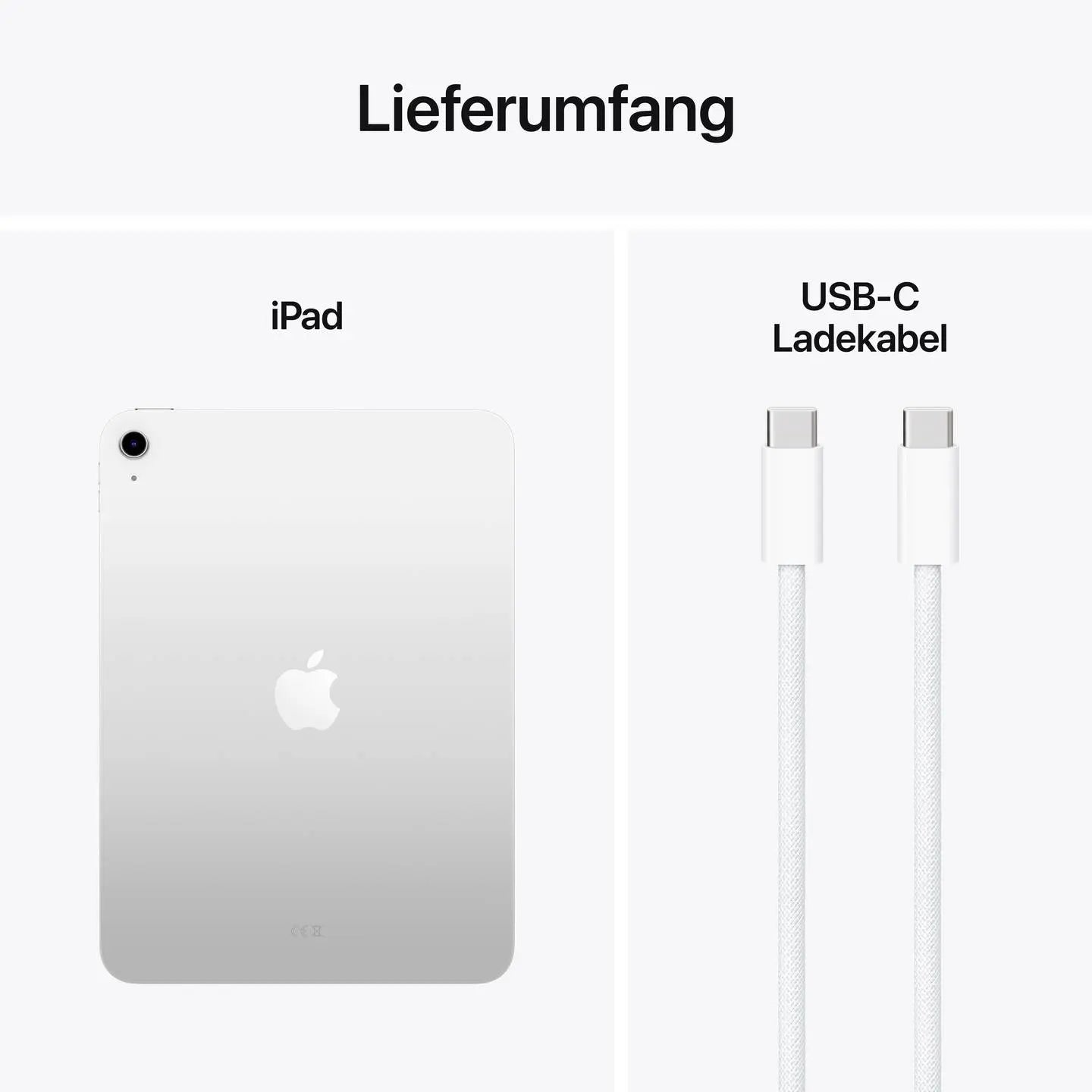 B-Ware Apple I Pad Tablet Pc 10.9 A16 2025 Wi Fi 128 Gb Silber 27.9 Cm 11 Zoll Apple A16 - 195950086317