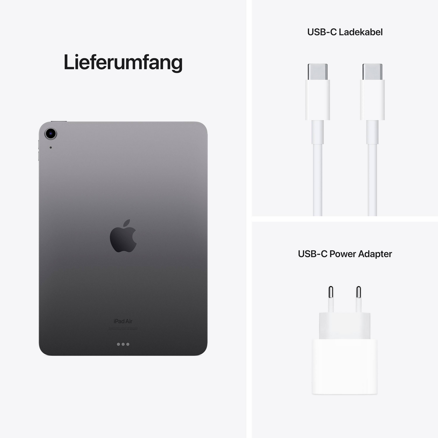 B-Ware Apple I Pad Air 10.9 Wi Fi 64 Gb Spacegrau 27.7 Cm 10.9 Zoll Tablet M1 Siehe Text - 194252794524
