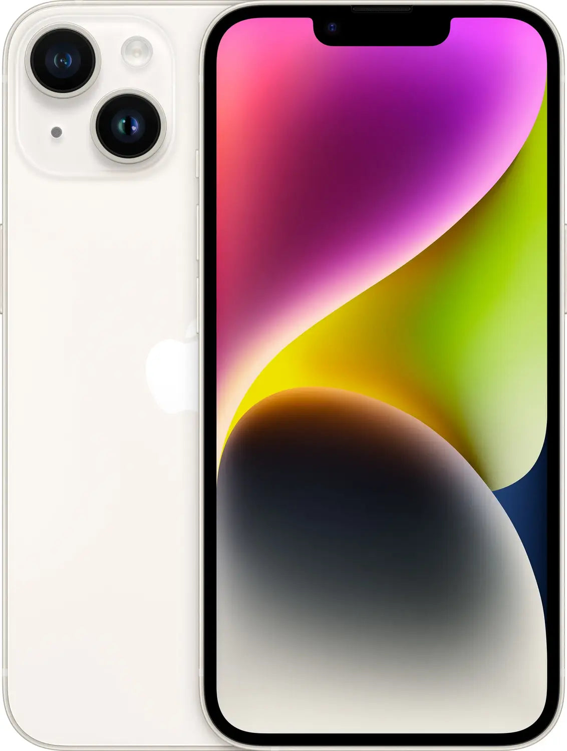 B-Ware Apple I Phone 14 Smartphone Handy 5 G 128 Gb Starlight Dual Sim  - 194253408581