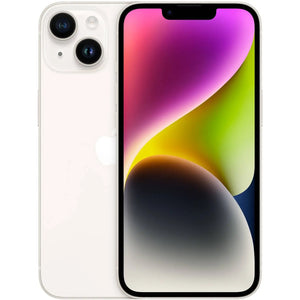 B-Ware Apple I Phone 14 Smartphone Handy 5 G 128 Gb Starlight Dual Sim