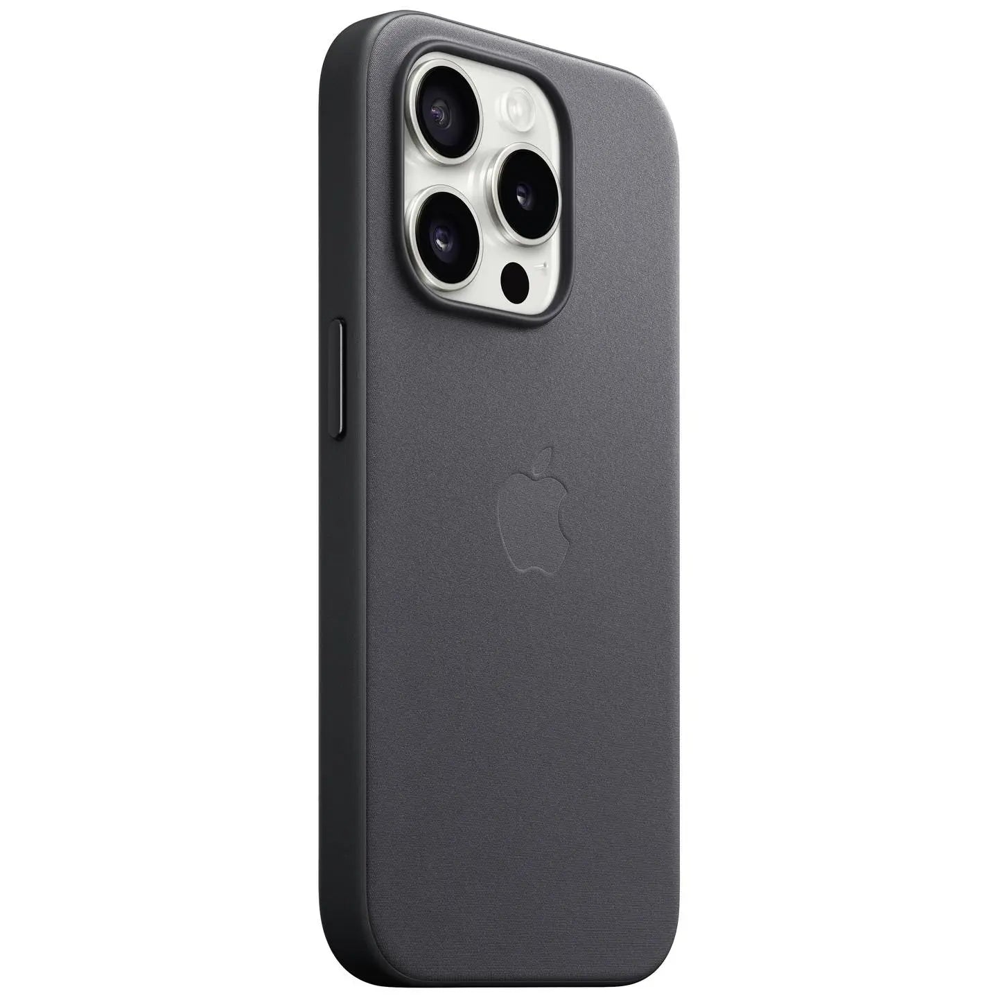 B-Ware Apple Iphone 15 Pro Finewoven Case Schutz Handyhülle Schwarz