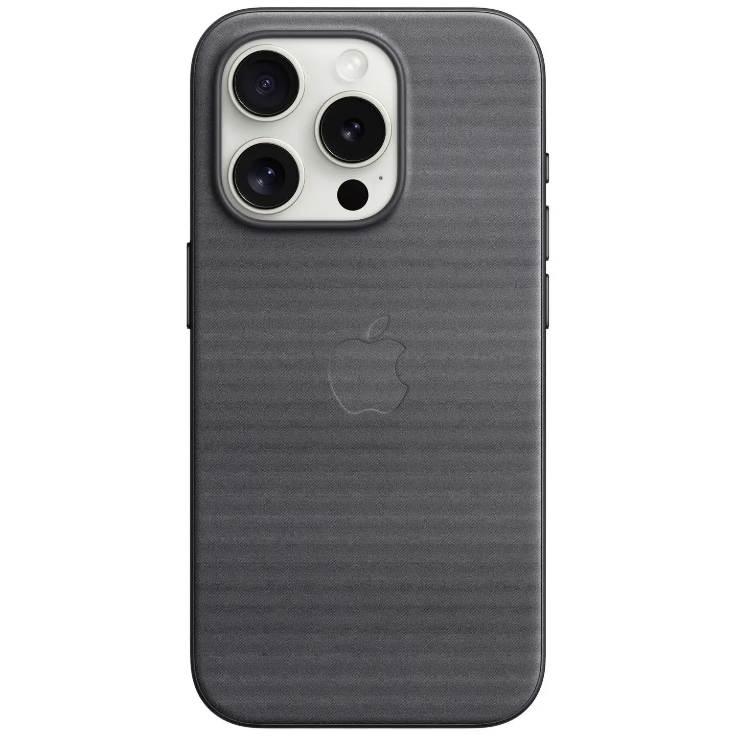 B-Ware Apple Iphone 15 Pro Finewoven Case Schutz Handyhülle Schwarz