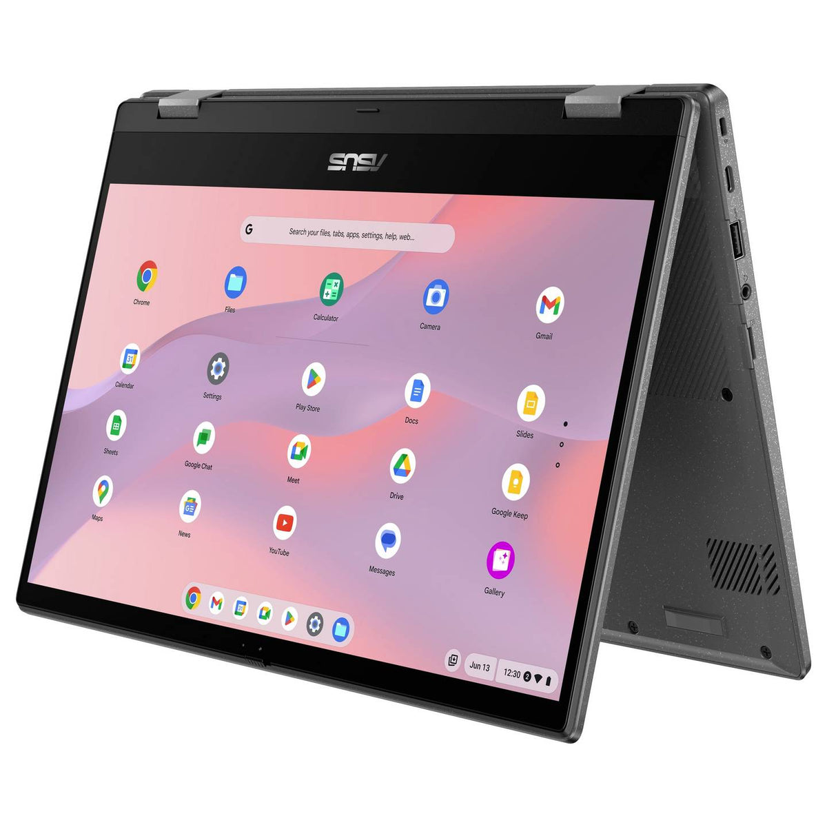 ASUS Chromebook Flip Laptop Notebook MediTek 520 8 1 Silber - 4711387790687