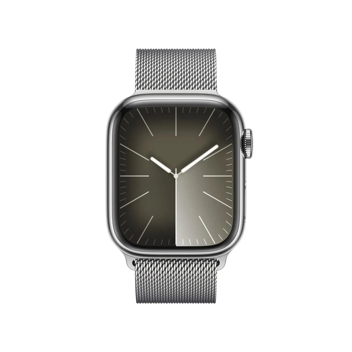 B-Ware Apple Watch Uhr Smartwatch S9 Lte 45 Mm Stahl Silber Gps 64 Gb Oled Onesize - 195949025464