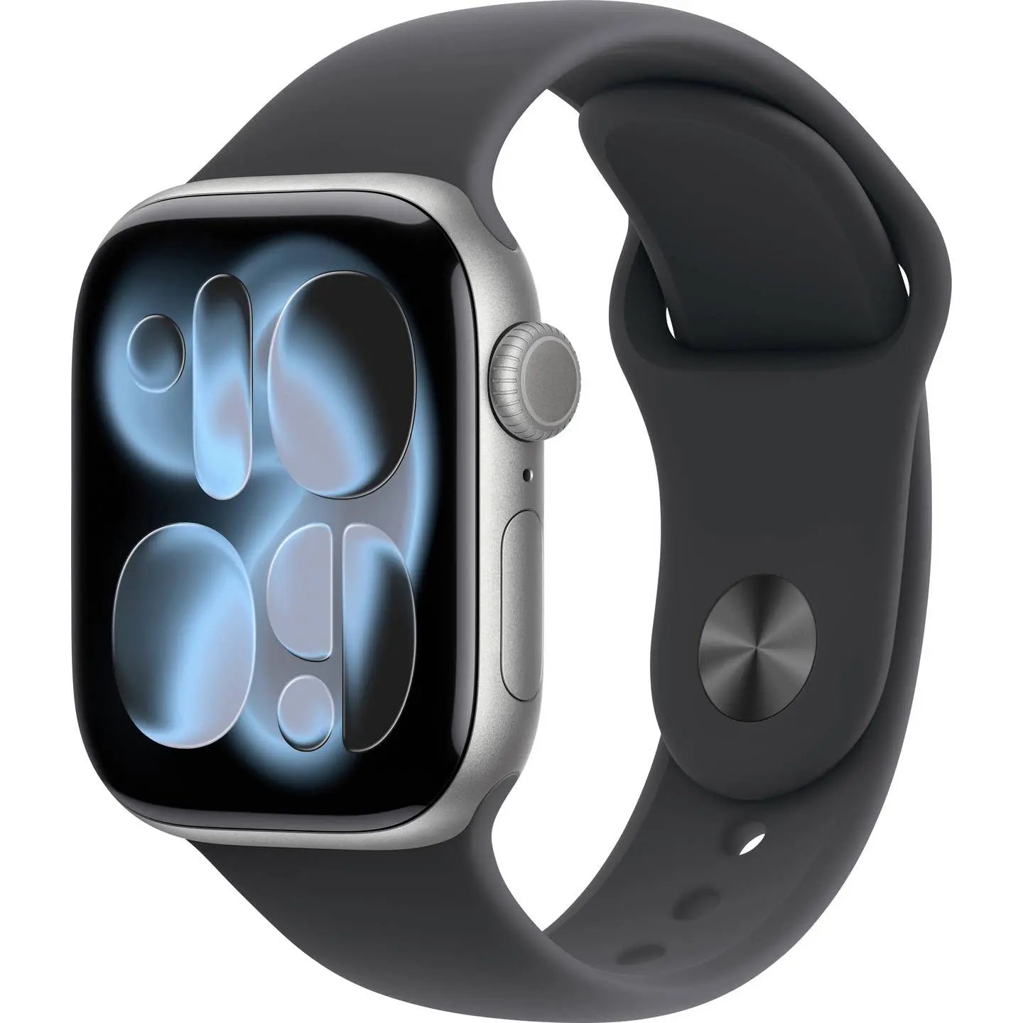 B-Ware Apple Watch Smartwatch Uhr Series 11 Gps Spacegrau Aluminium Schwarz Armband S M - 195950631487